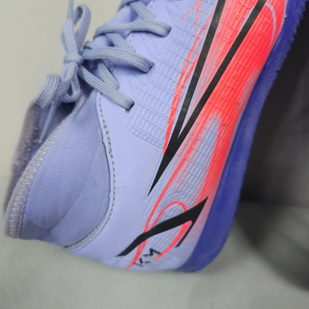 Nike Mbappe Mecurial Superfly 8 Academy Indoor Soccer Shoes Men 7.5 Purple Flame